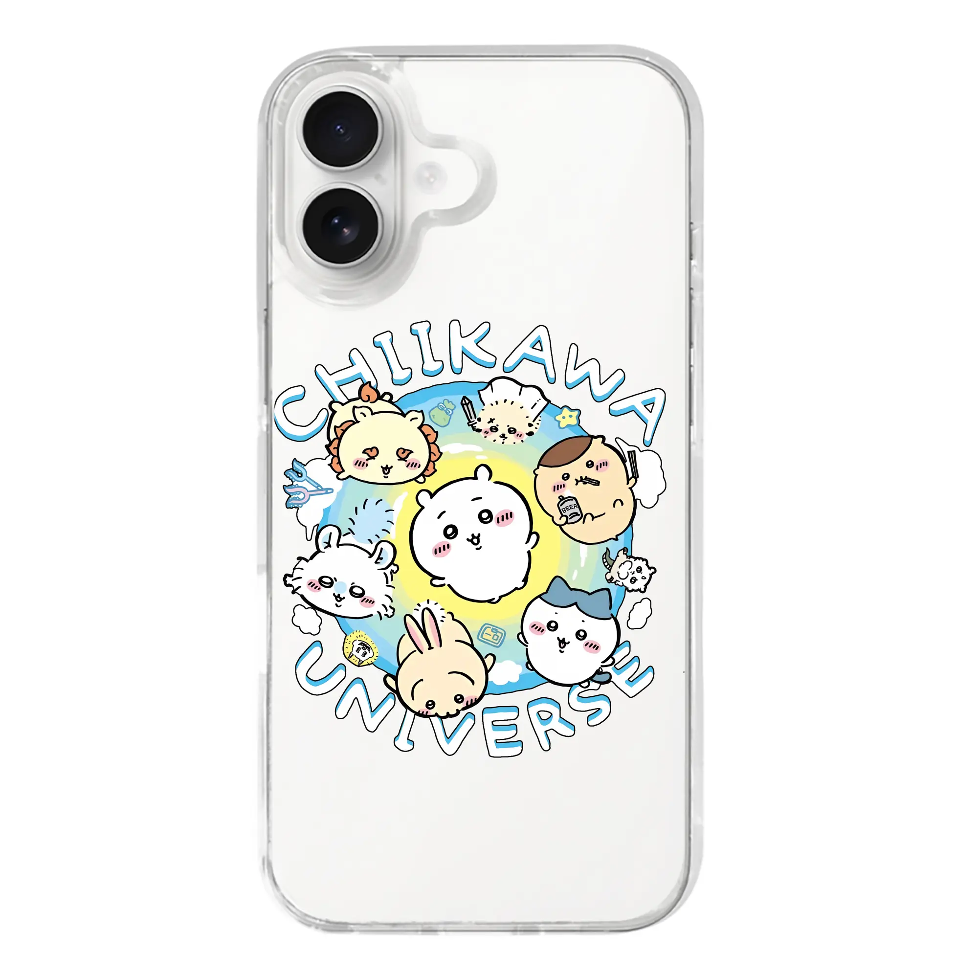 ちい が わ グッズ ちいかわ - iPhone 17シリーズ 透明スマホケース – 薄型・耐衝撃・精密フィット保護カバー